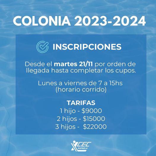 COLONIA 2023-2024