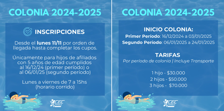 COLONIA 20245-2025