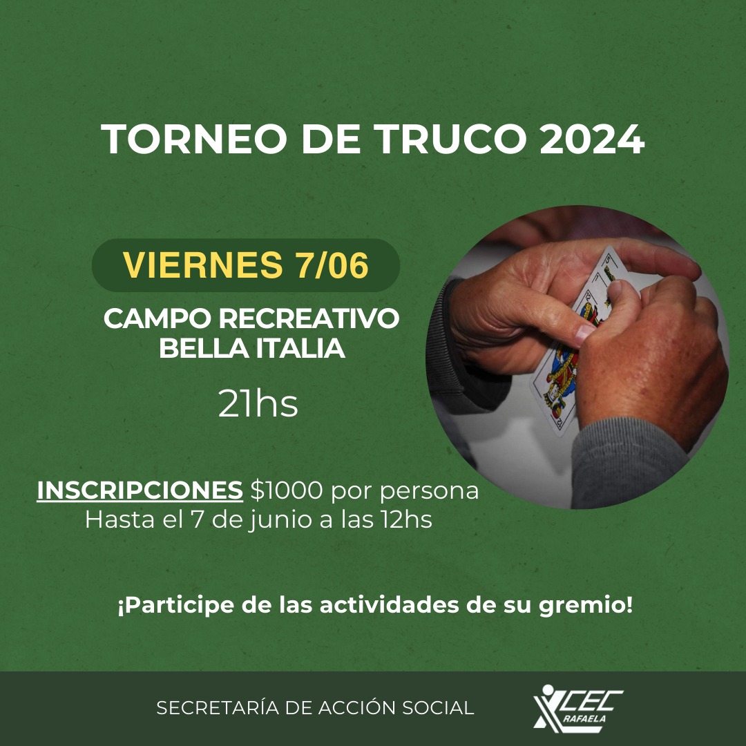 TORNEO DE TRUCO 2024