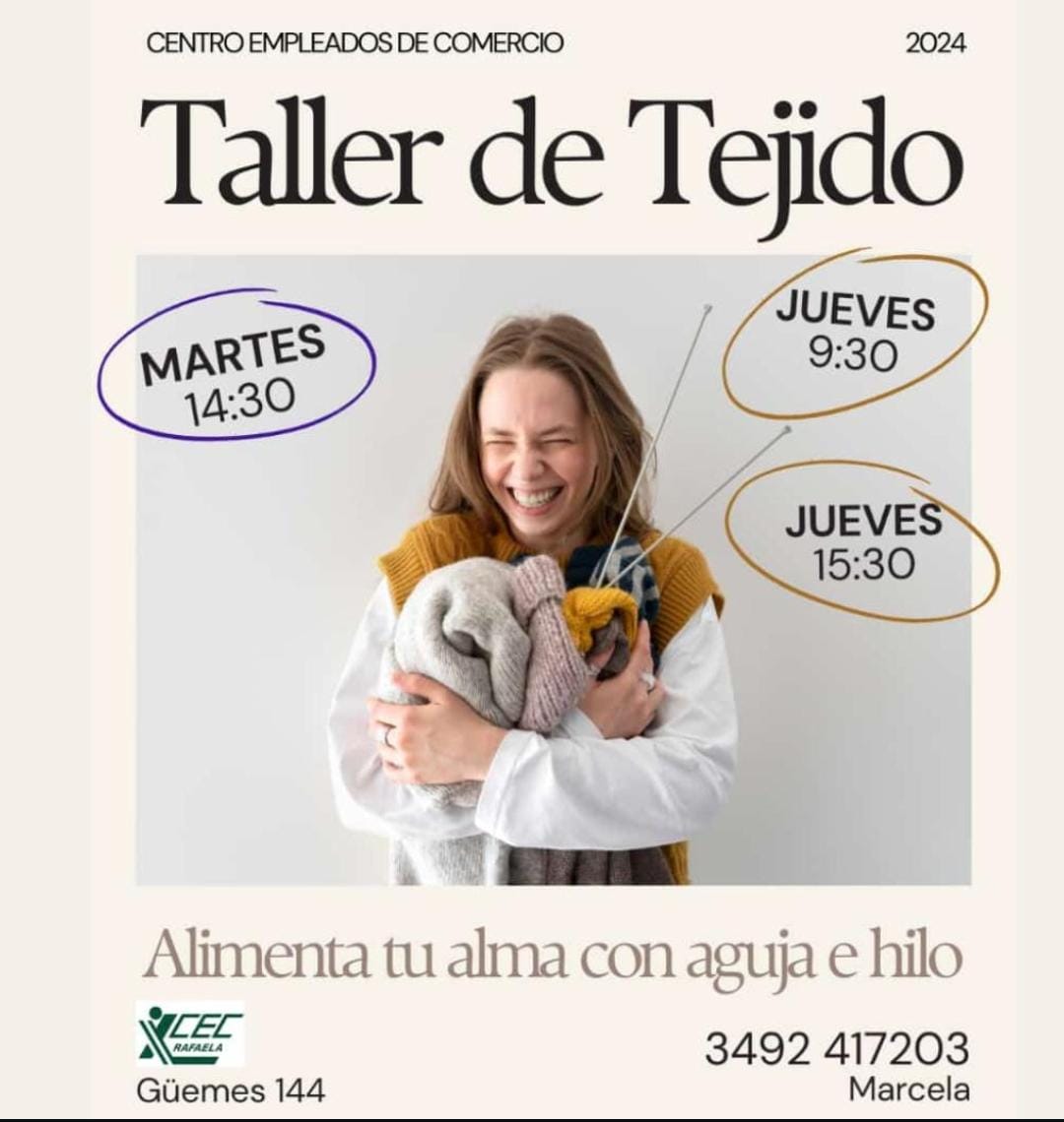 ¡MÁS TALLERES PARA DISFRUTAR!